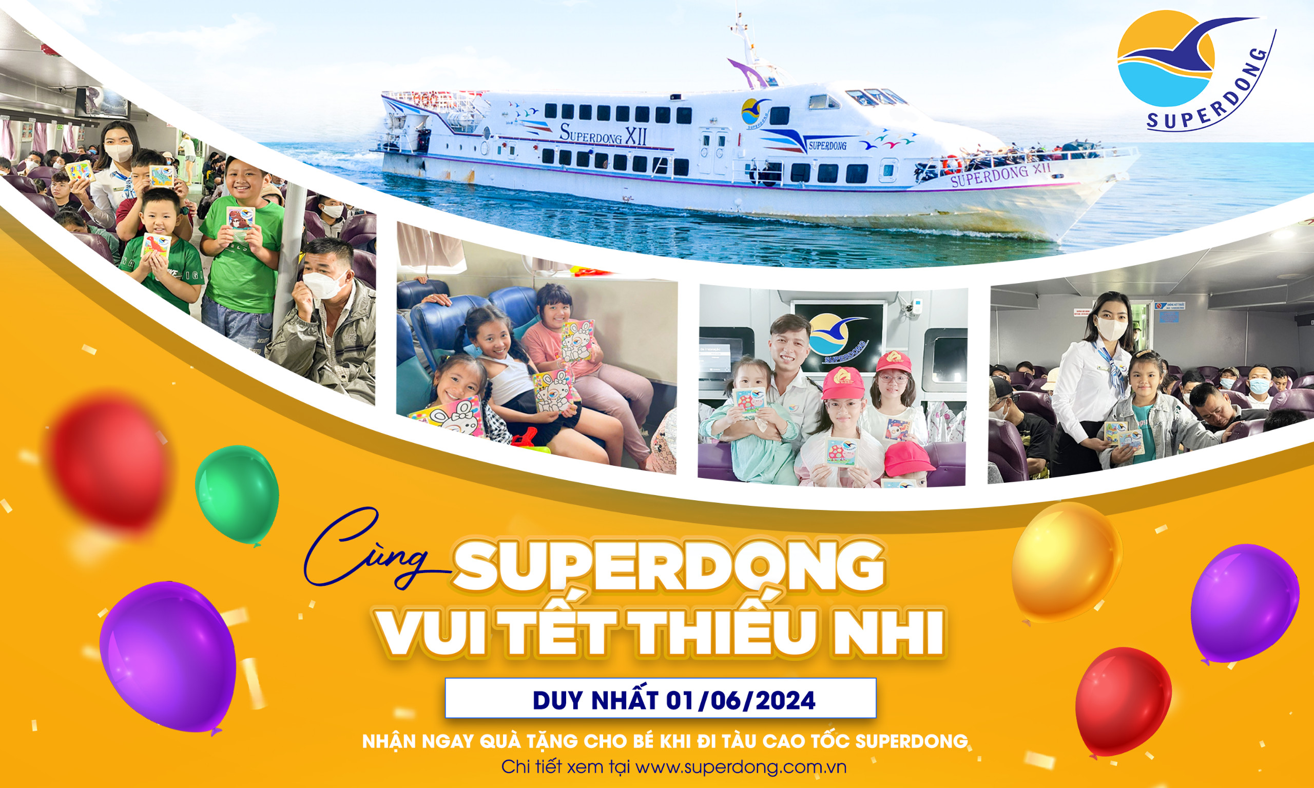 Cùng Superdong Vui Tết Thiếu Nhi 1/6