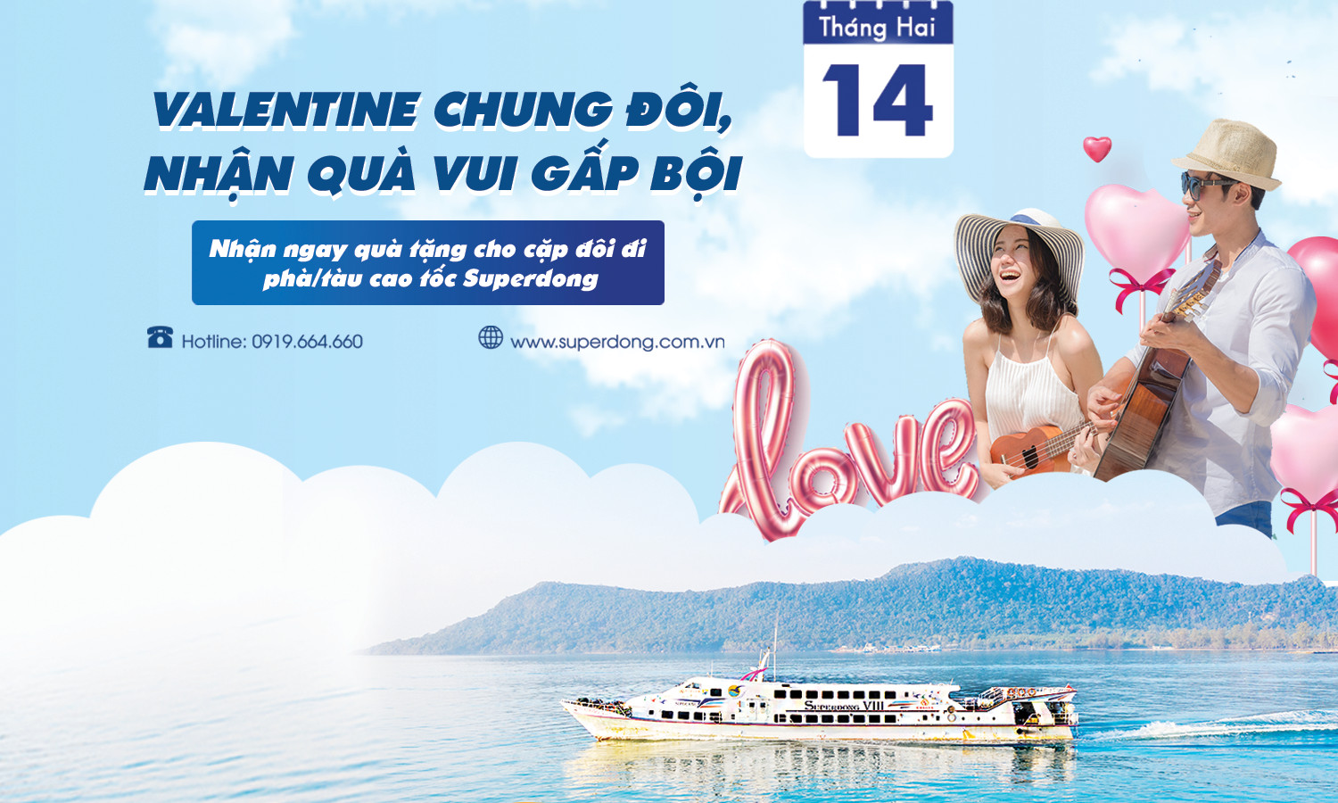 Đón Valentine Cùng Superdong