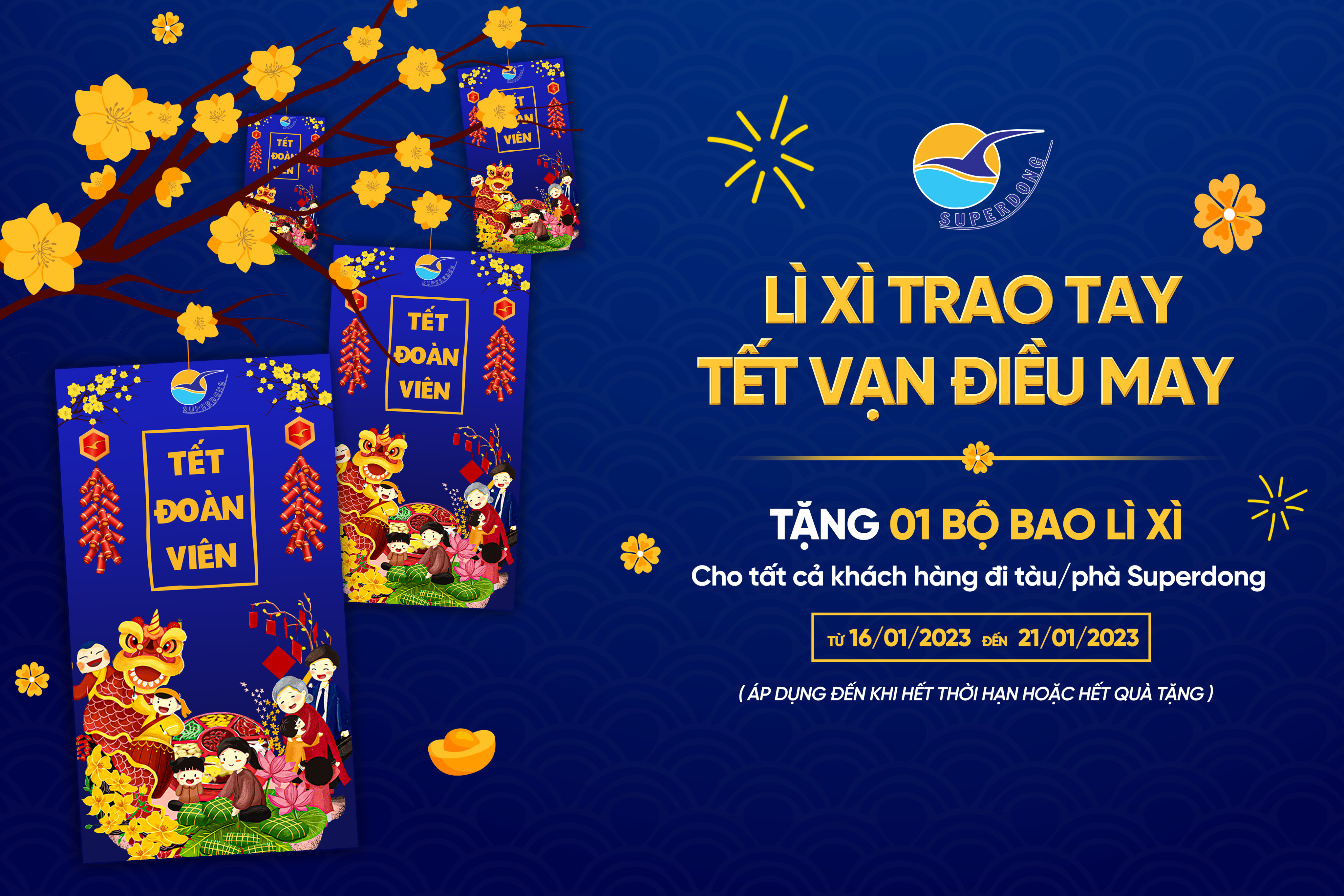 Lì Xì Trao Tay - Tết Vạn Điều May