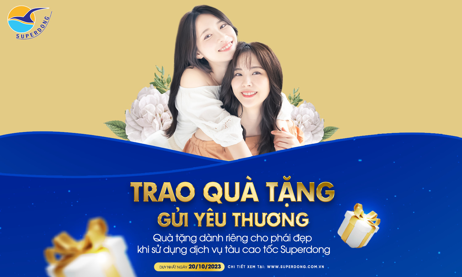 Superdong: Chương Trình Tri Ân Khách Hàng Nhân Ngày 20/10