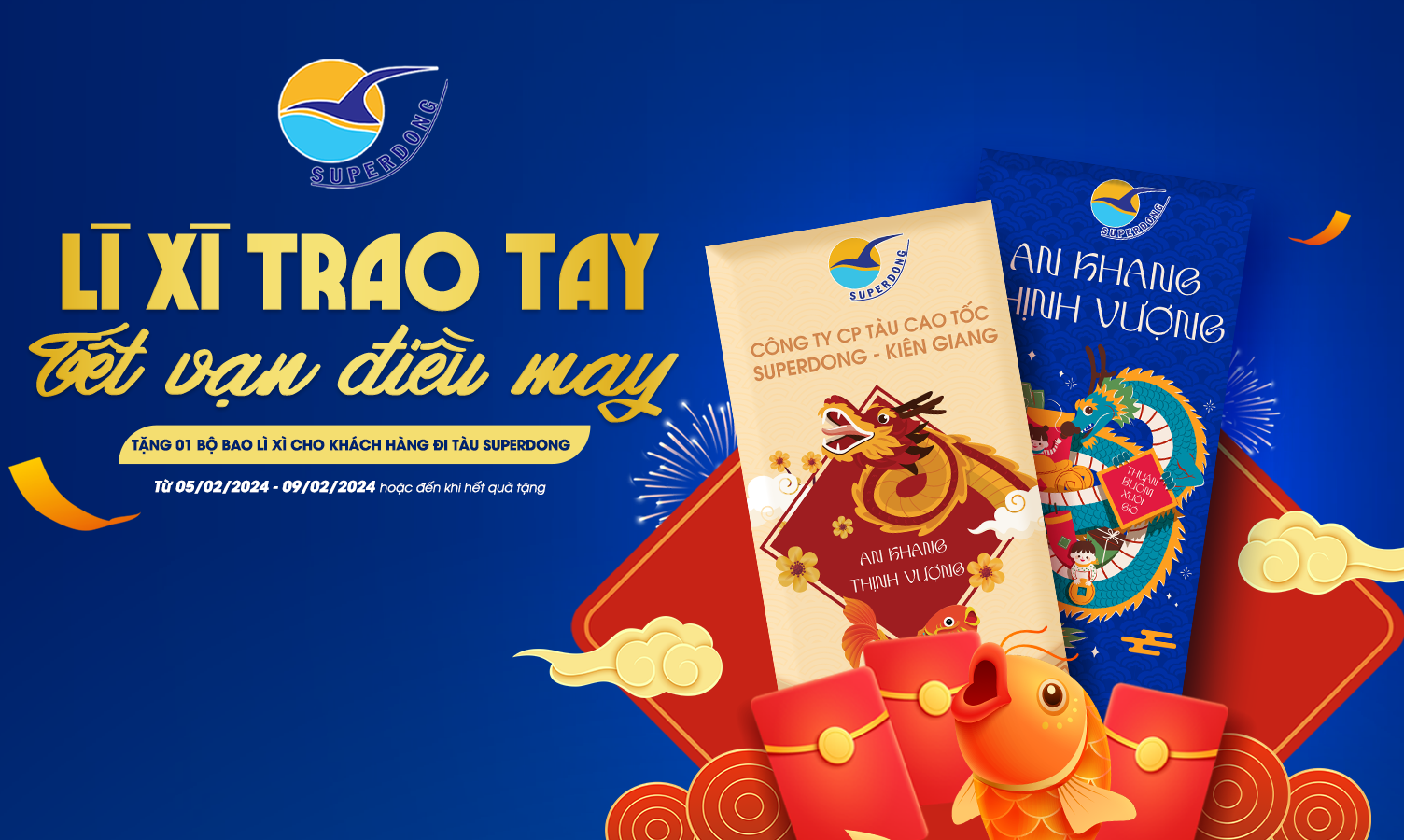 SUPERDONG: Lì Xì Trao Tay - Tết Vạn Điều May