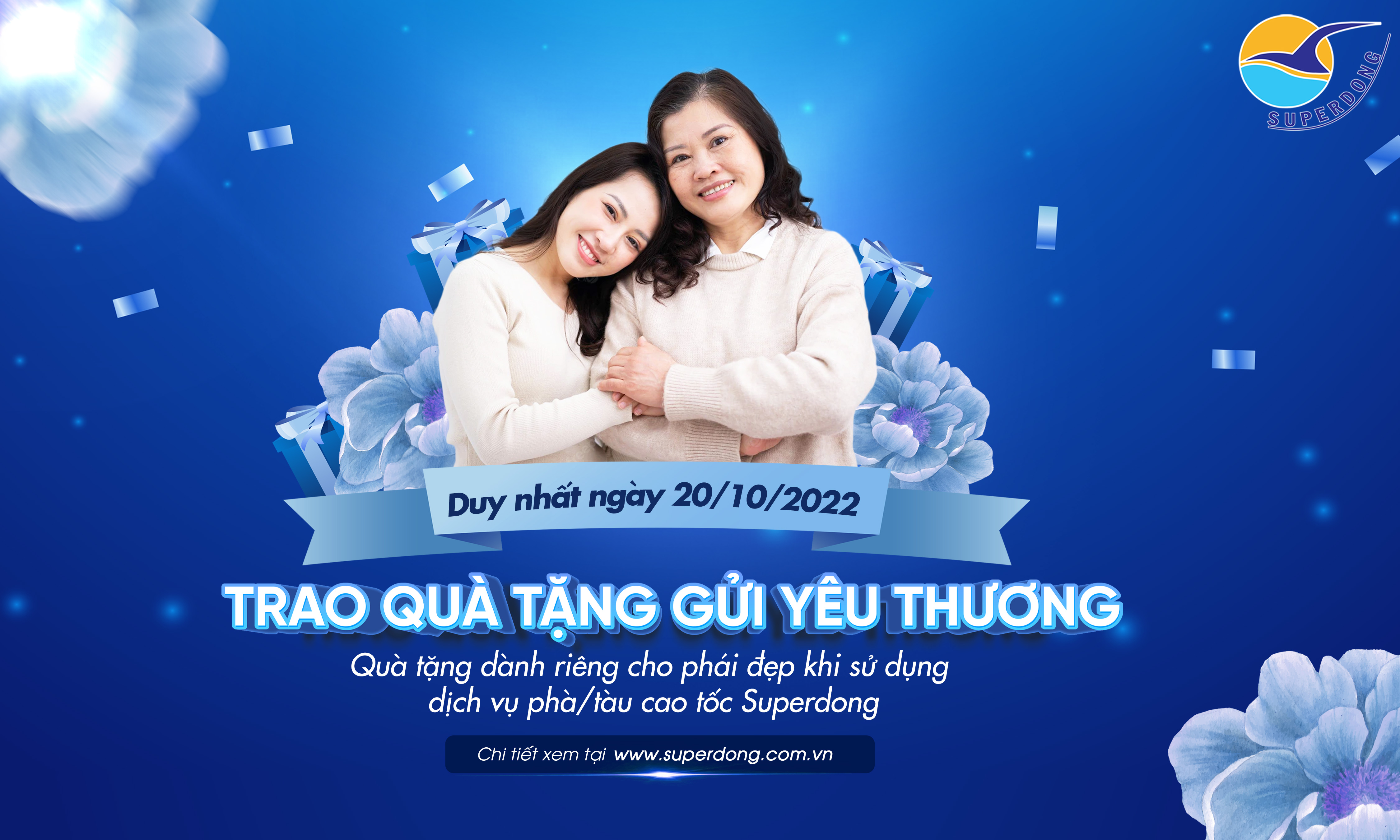 Superdong: Trao Quà Tặng - Gửi Yêu Thương Nhân Dịp 20/10/2022