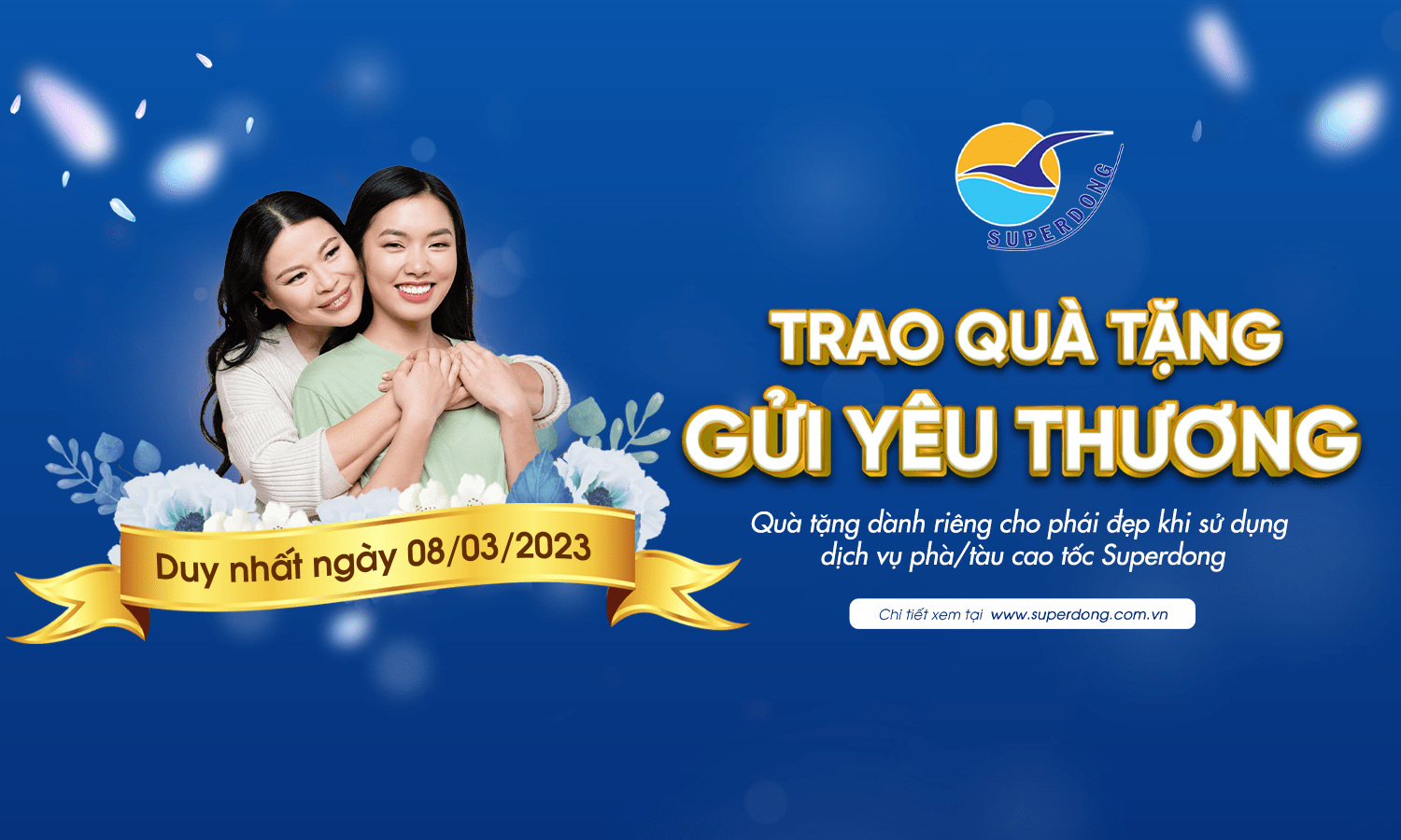 Superdong Tri Ân Khách Hàng Nhân Dịp Quốc Tế Phụ Nữ 8/3