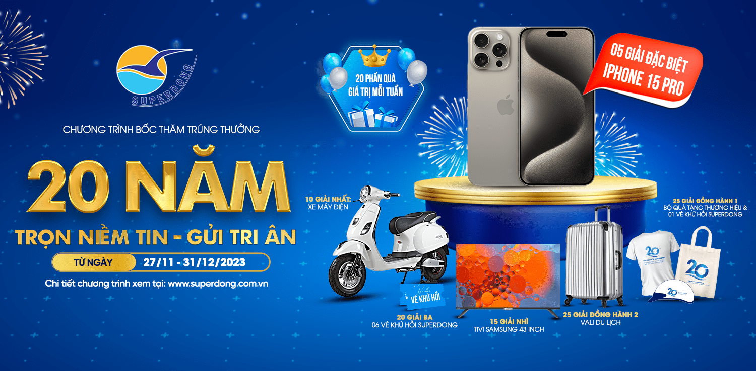 Kết Quả Bốc Thăm Trúng Thưởng "20 Năm - Trọn Niềm Tin - Gửi Tri Ân" - Đợt 4