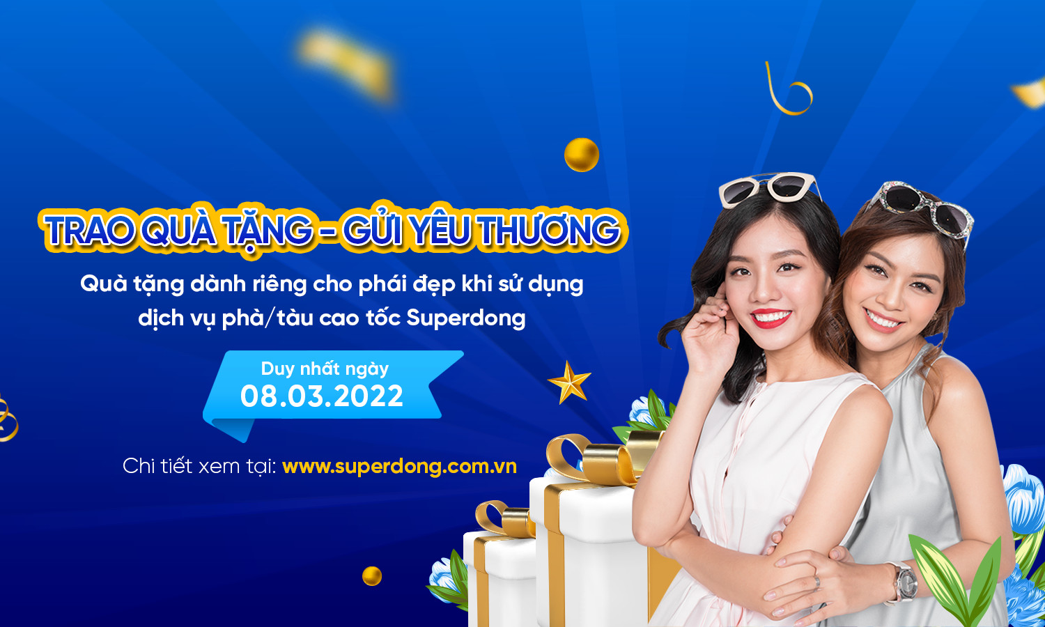 Trao Quà Tặng - Gửi Yêu Thương Nhân Dịp 08/03