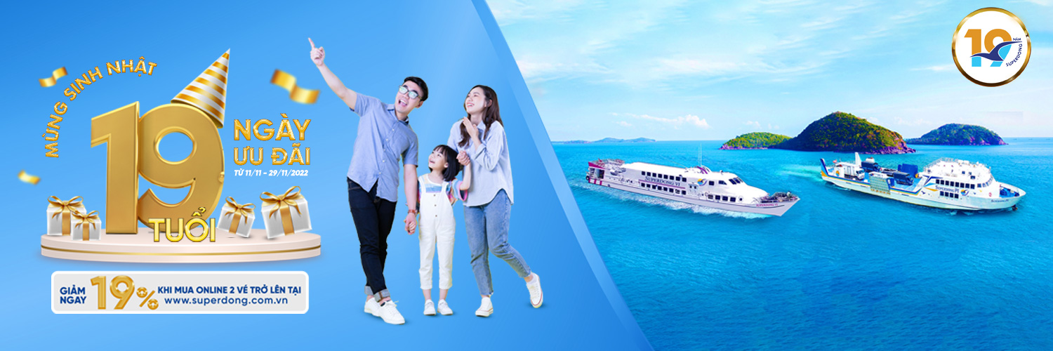 Ưu Đãi Tưng Bừng - Mừng Sinh Nhật Superdong 19 Tuổi