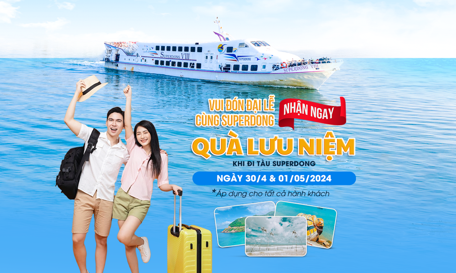 Vui Đón Đại Lễ Cùng Tàu Cao Tốc Superdong - Kiên Giang