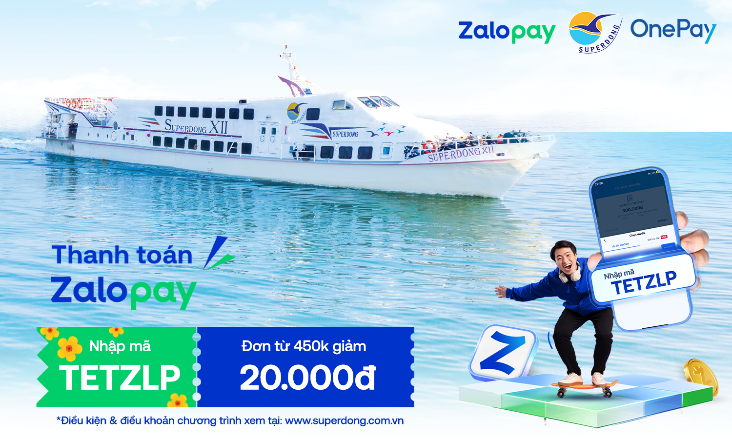 Xuân Rộn Ràng - Nhập Mã Giảm Ngay 20.000Đ Khi Thanh Toán Bằng Zalopay