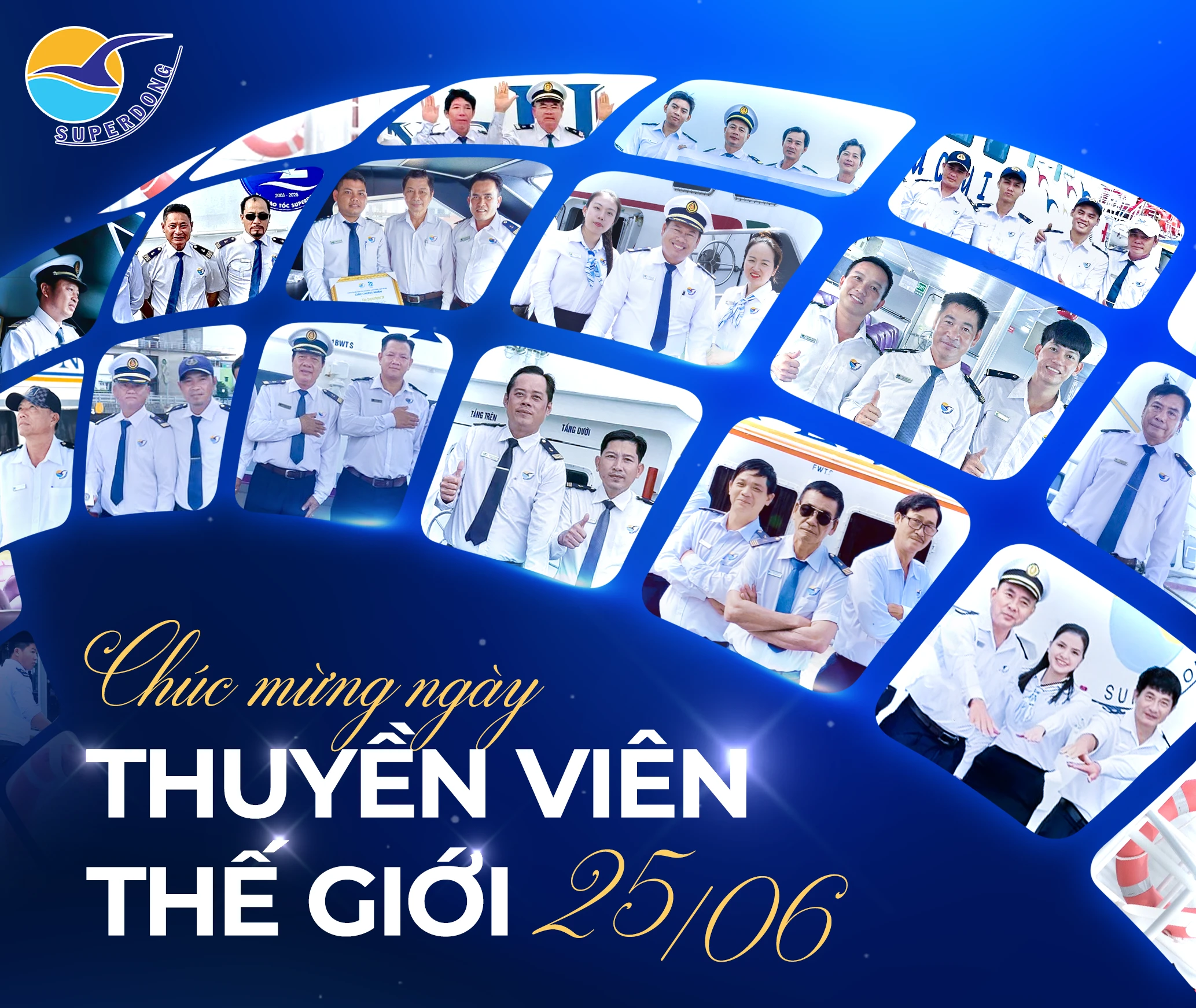 Superdong Chúc Mừng Ngày Thuyền Viên Thế Giới 25/06/2026