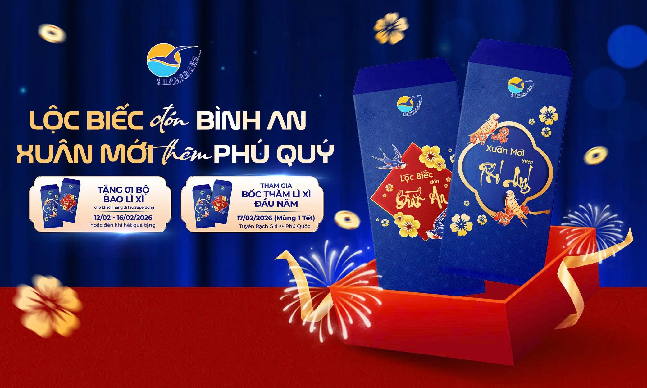 Superdong Mừng Xuân Bính Ngọ 2026: “Lộc Biếc Đón Bình An - Xuân Mới Thêm Phú Quý”