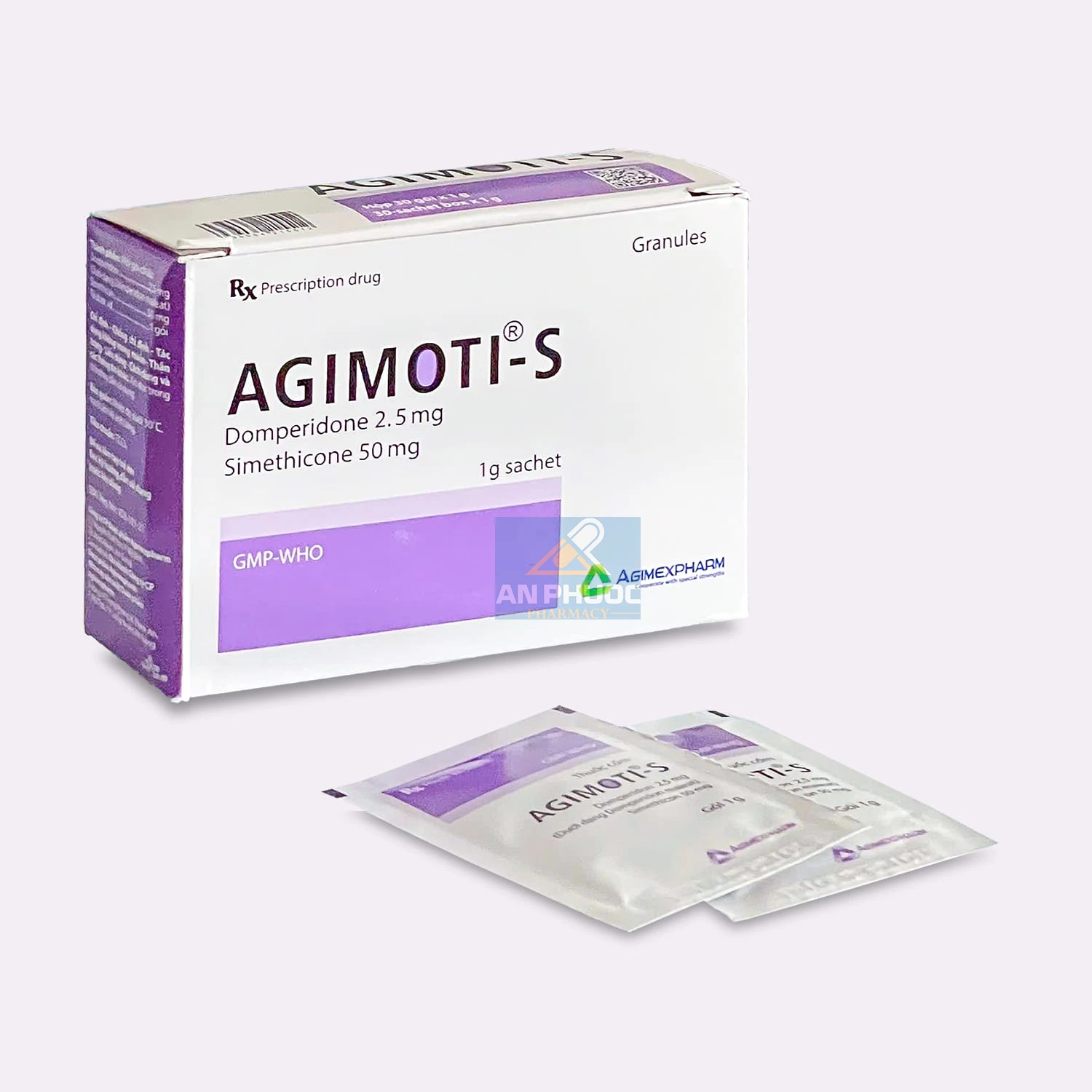 Thuốc cốm điều trị ăn không tiêu Agimoti®-S