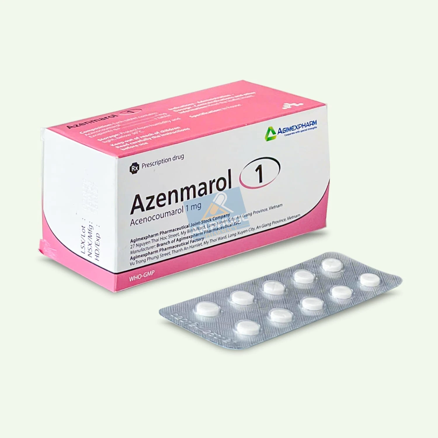Thuốc Azenmarol® (acenocoumarol) 1mg