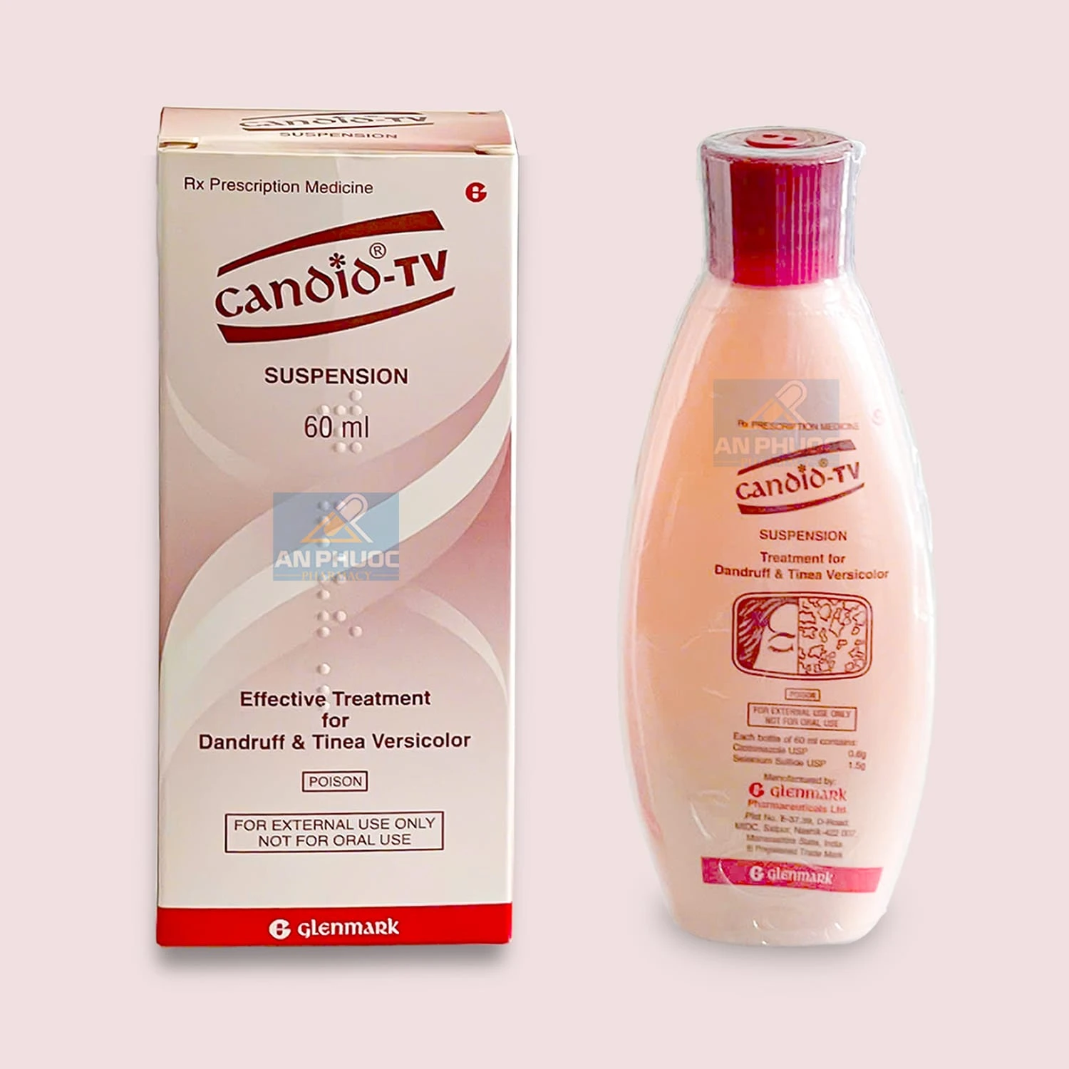 Thuốc hỗn dịch trị gàu & lang beng Candid®-TV