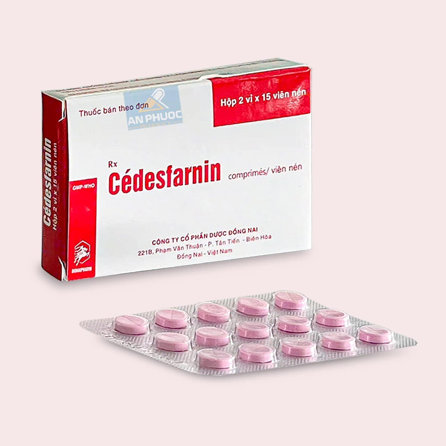 Thuốc chống viêm kháng dị ứng Cedesfarnin®