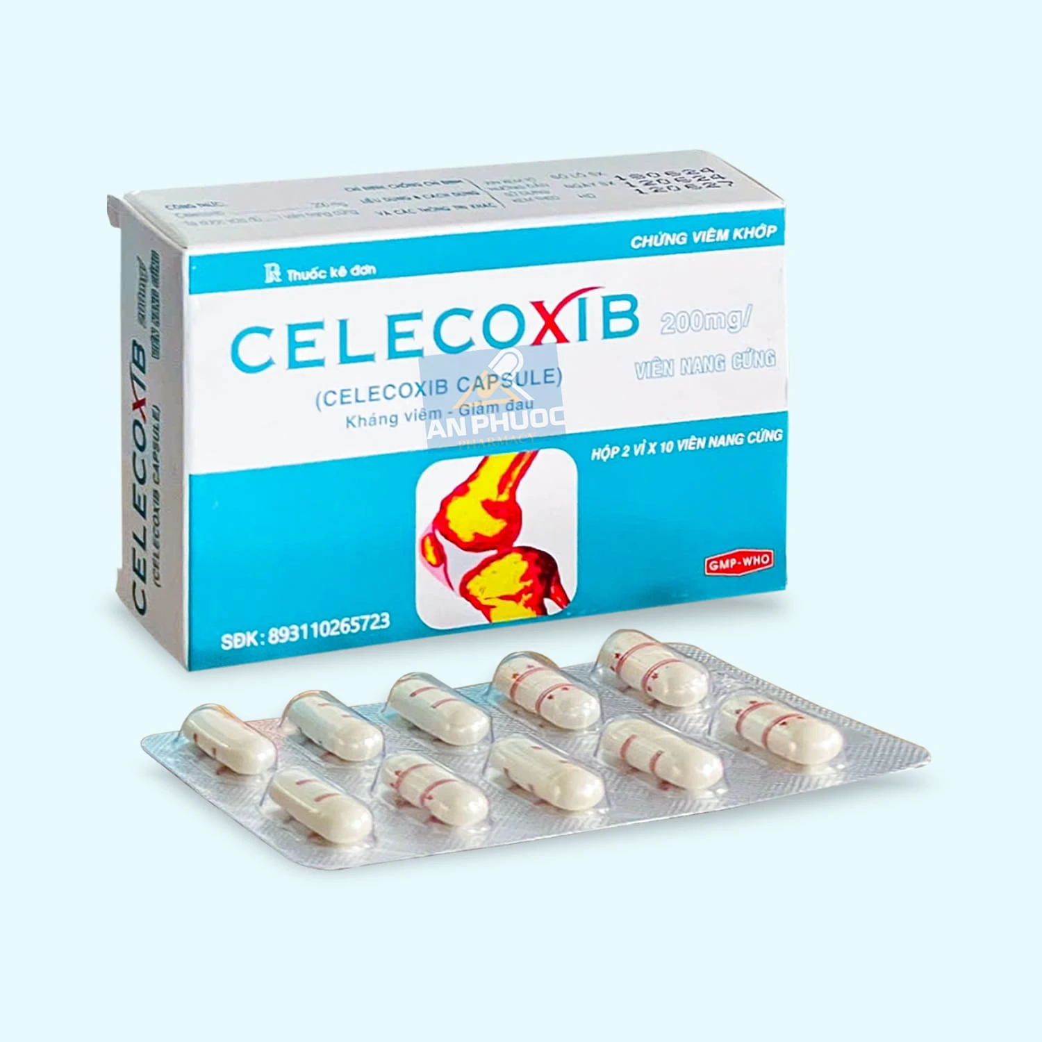 Thuốc trị viêm khớp Celecoxib® 200mg - Donaipharm
