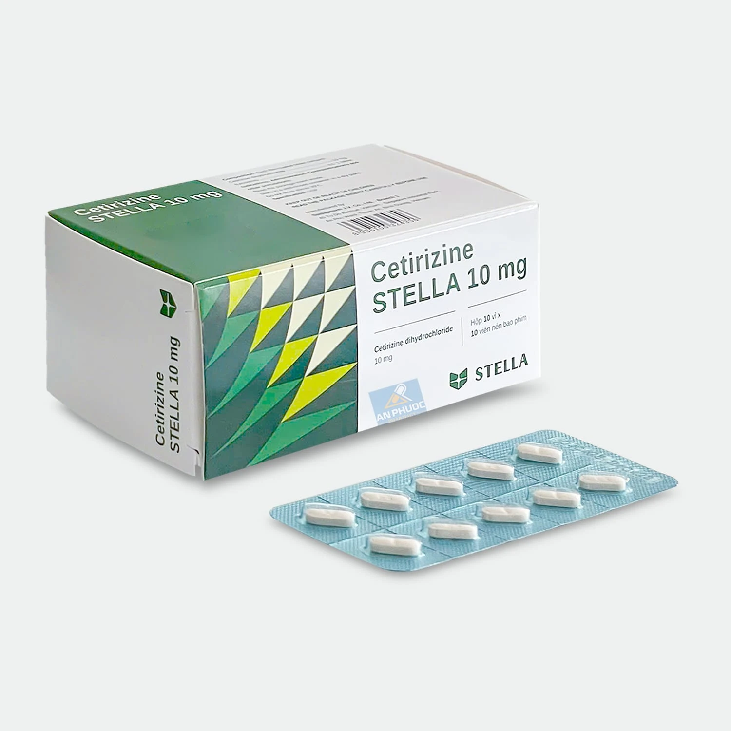 Thuốc chống dị ứng Cetirizine STELLA® 10mg