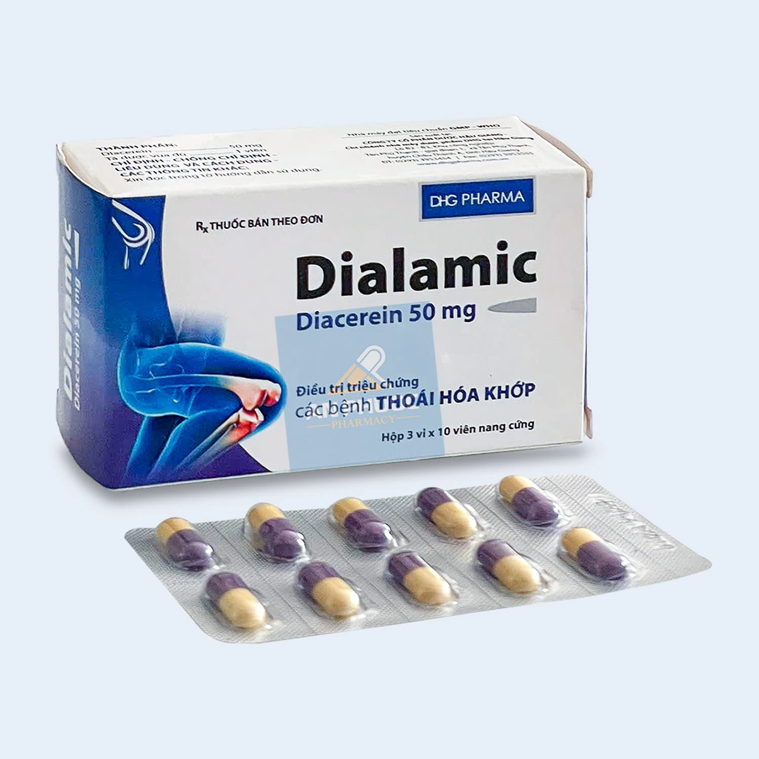 Thuốc điều trị thoái hóa khớp Dialamic® 50mg