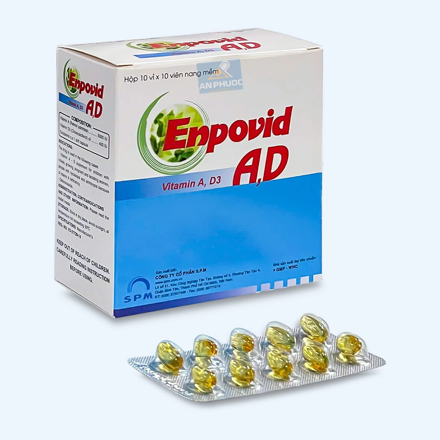 Thuốc tăng cường thị lực Enpovid® A,D