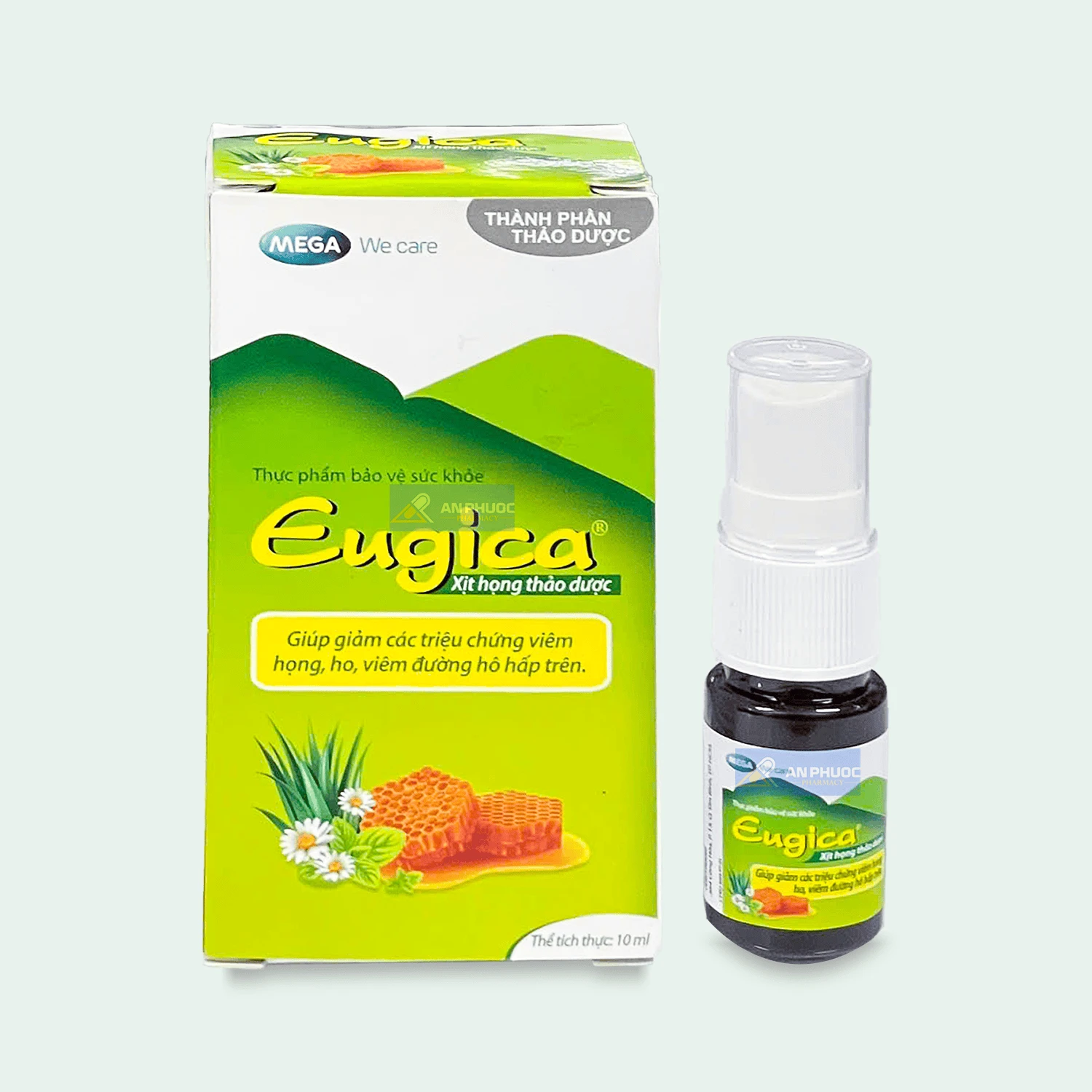 Xịt họng thảo dược Eugica® 10ml