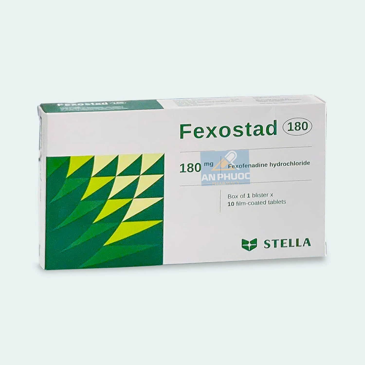 Thuốc chống dị ứng Fexostad® (fexofenadine) 180mg