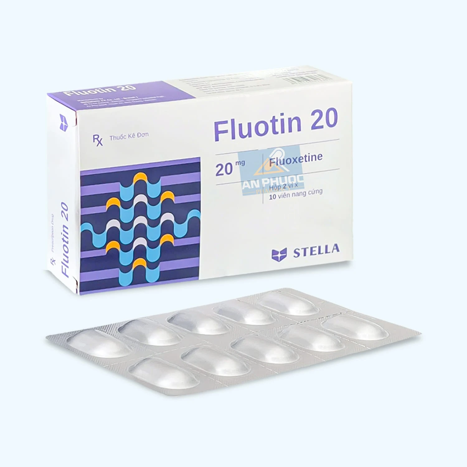 Thuốc Fluotin® (fluoxetine) 20mg