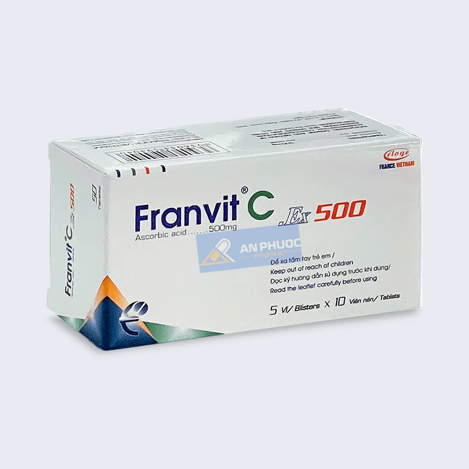 Thuốc Franvit® C (ascorbic acid) .Ex 500mg