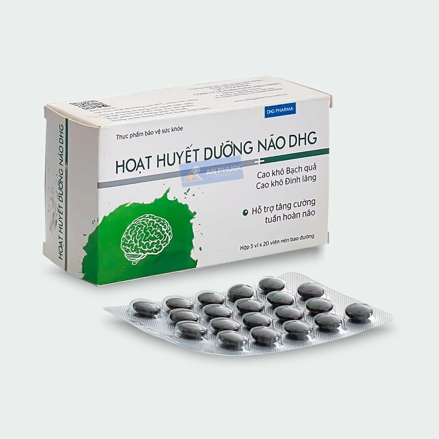 Hoạt huyết dưỡng não DHG, Hộp 100 viên