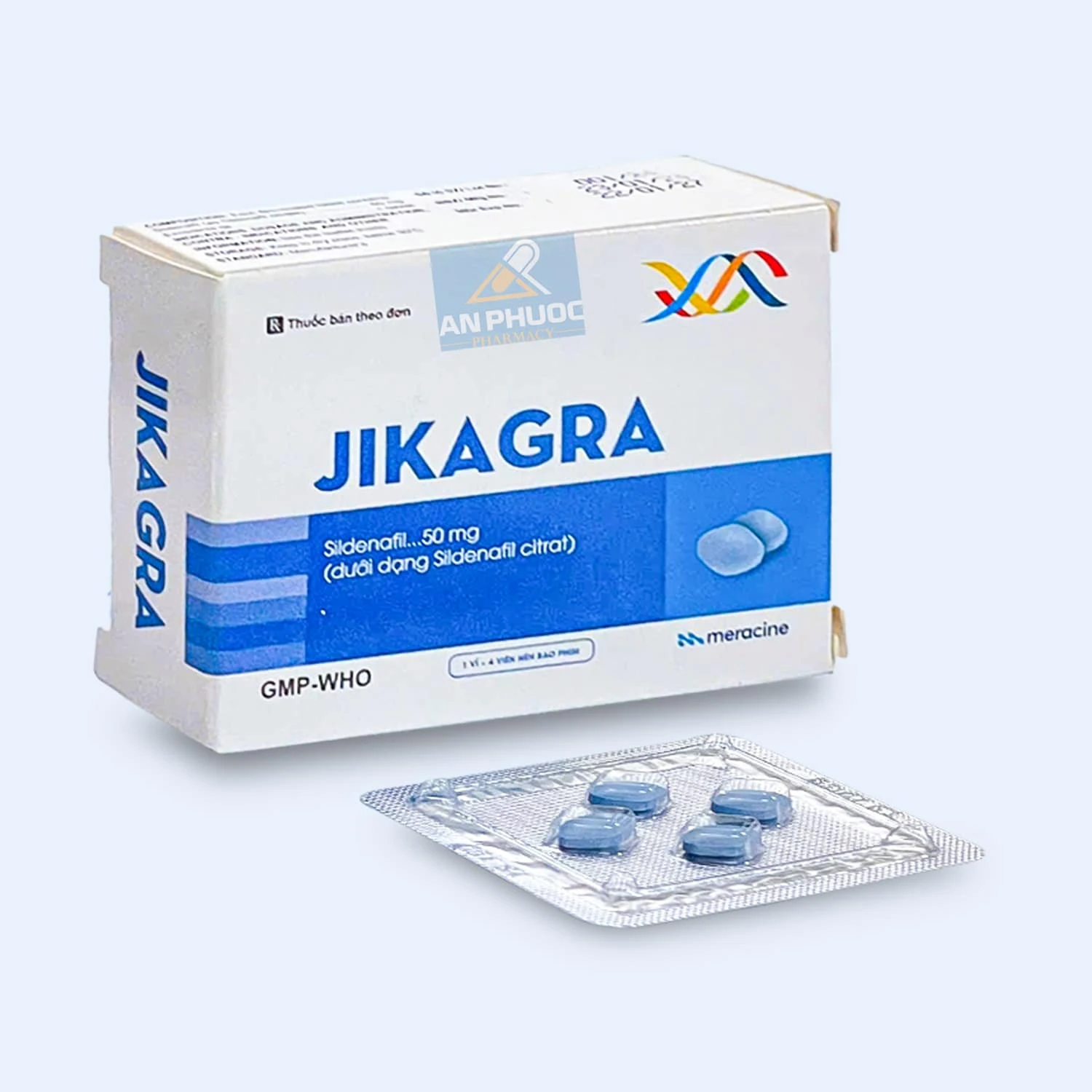 Thuốc điều trị rối loạn cương dương Jikagra 50mg