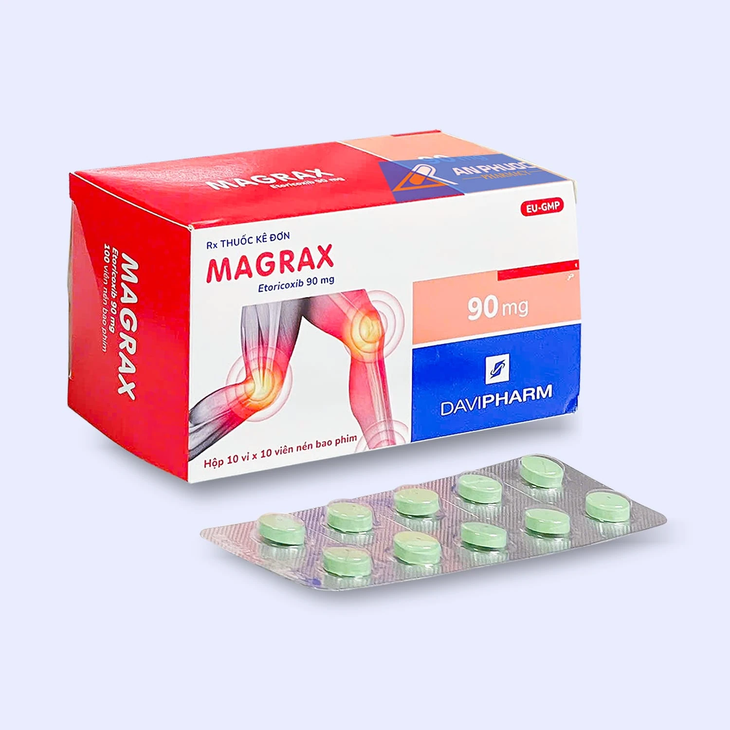 Thuốc giảm đau chống viêm khớp Magrax® (etoricoxib) 90mg