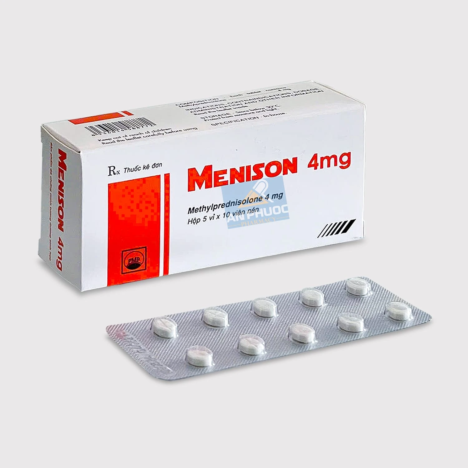 Thuốc chống viêm Menison® (methylprednisolone) 4mg