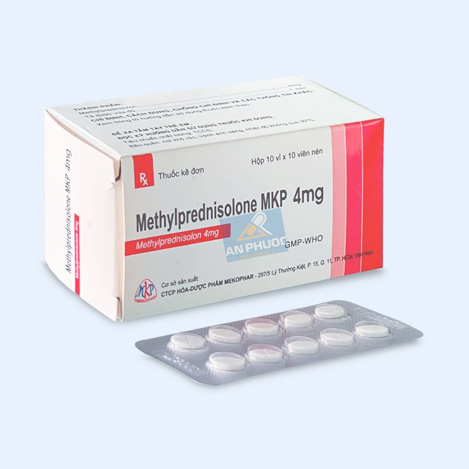 Thuốc kháng viêm Methylprednisolon® MKP 4mg