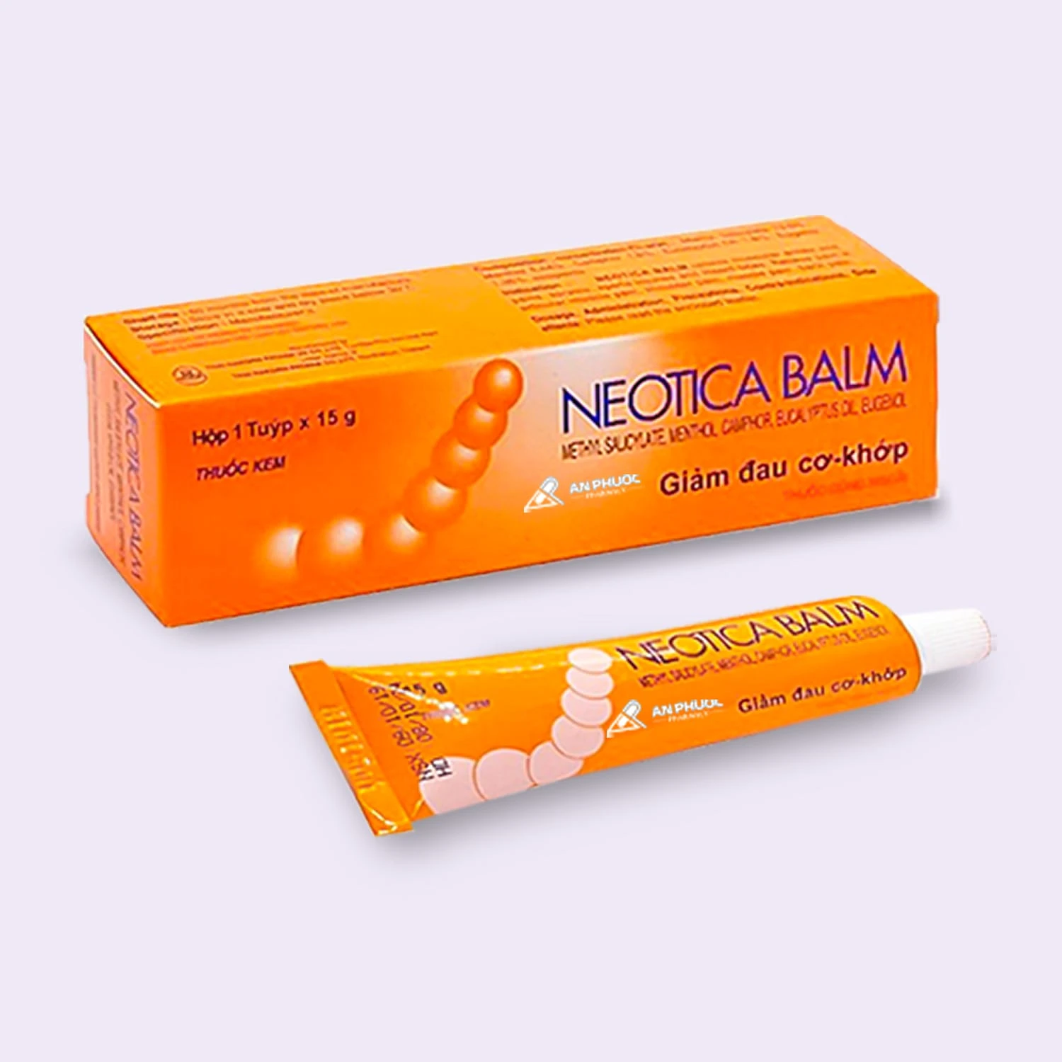 Thuốc kem bôi giảm đau cơ - khớp Neoticabalm® Tuýp 15 gam