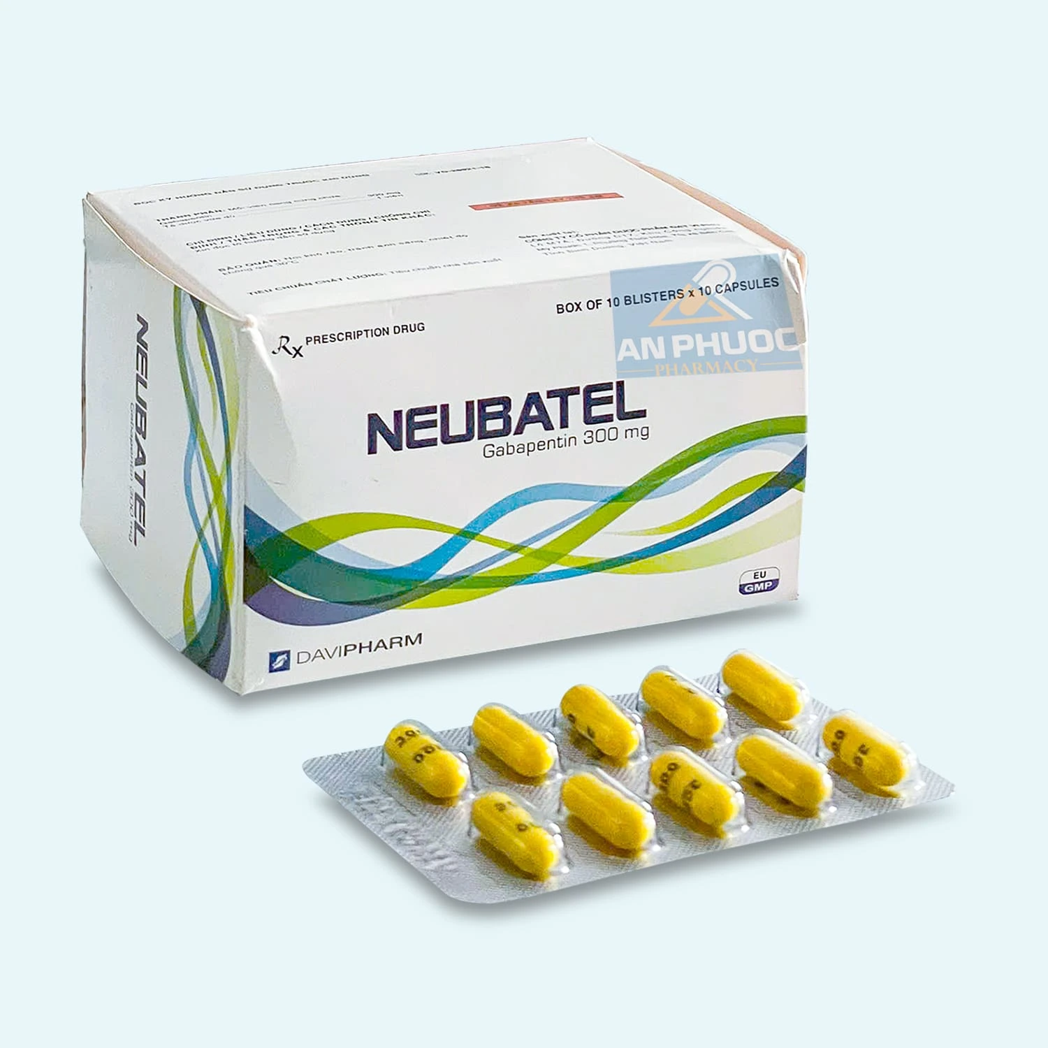 Thuốc điều trị đau thần kinh Neubatel® (gabapentin) 300mg