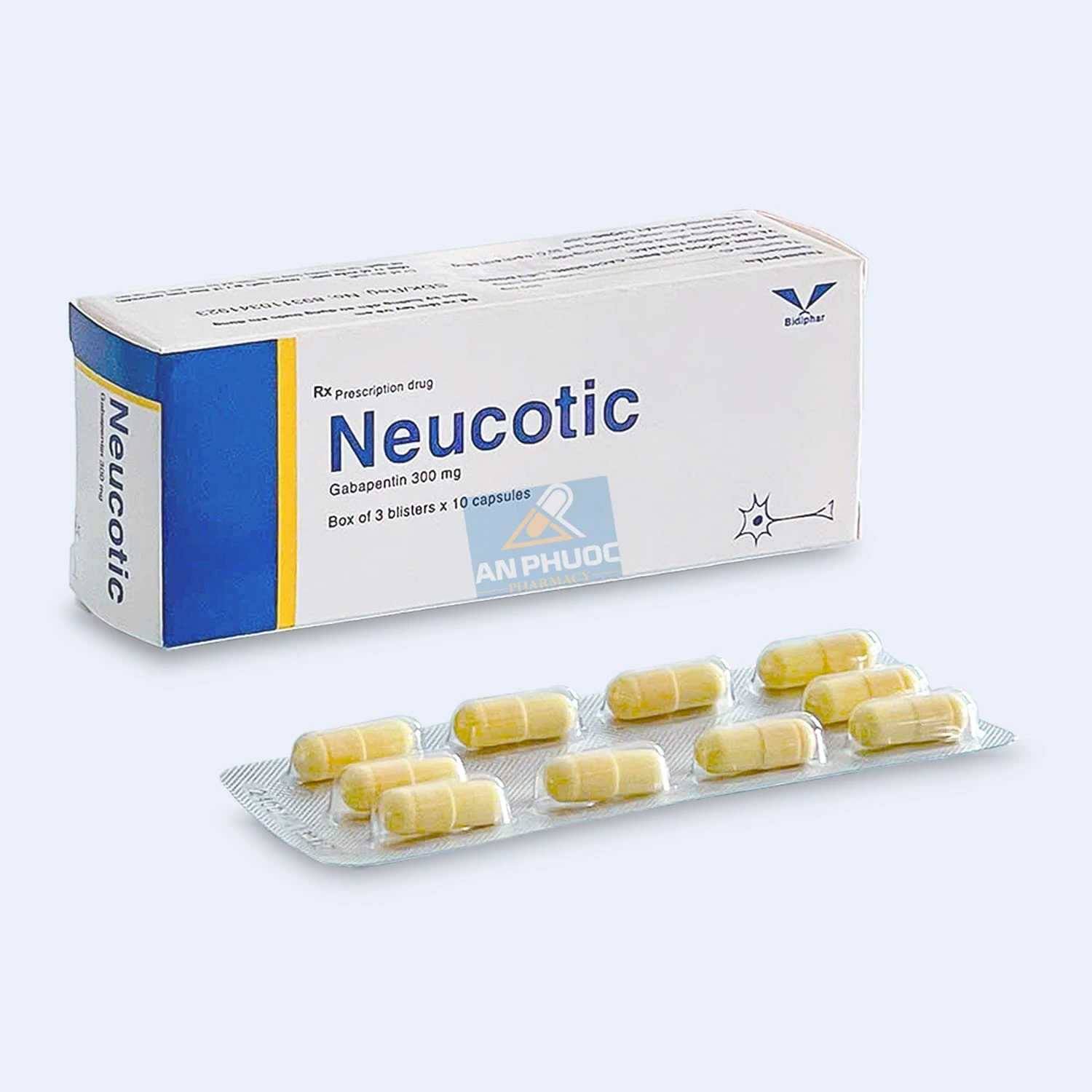 Thuốc giảm đau thần kinh Neucotic® (gabapentin) 300mg