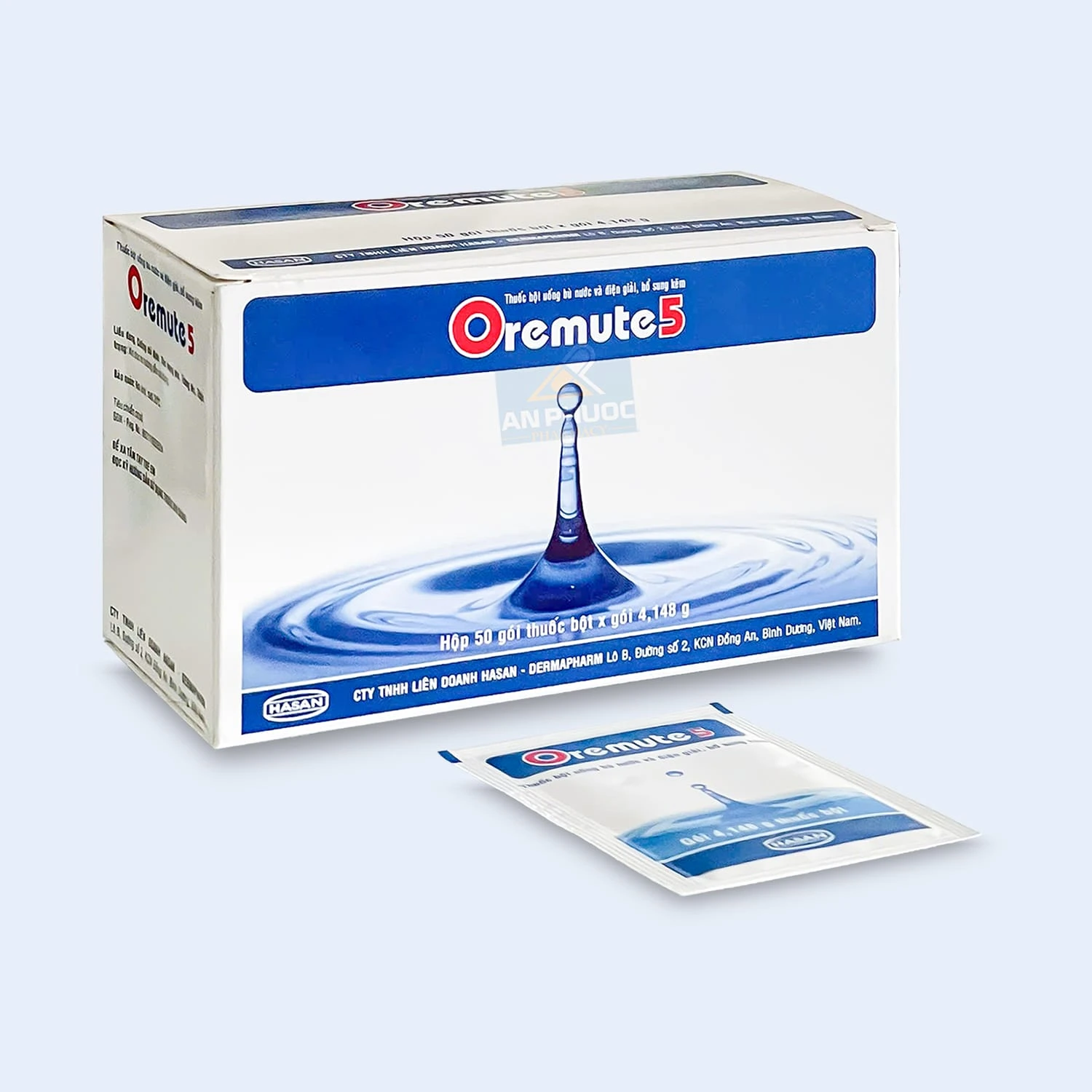 Thuốc bột uống bù nước và điện giải, bổ sung kẽm Oremute® 5