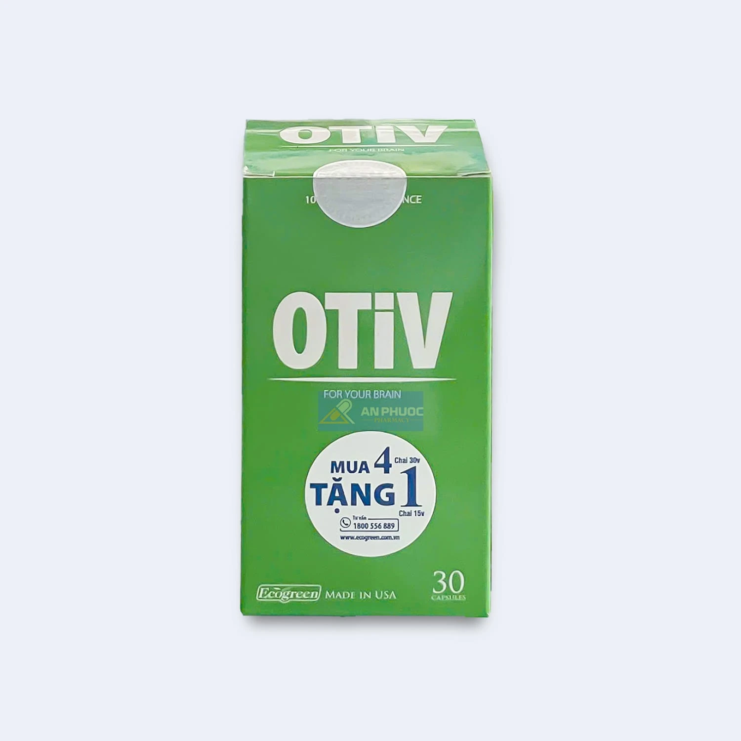 Viên bổ não Otiv®, Lọ 30 viên