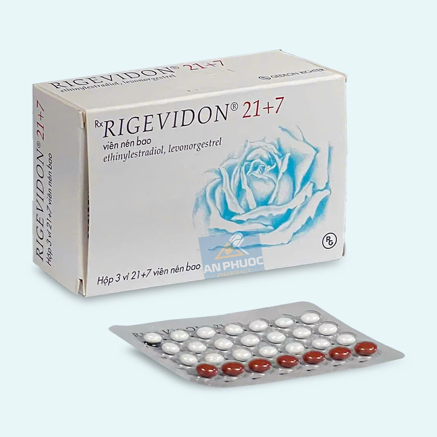 Thuốc uống ngừa thai hàng tháng Rigevidon® 21+7