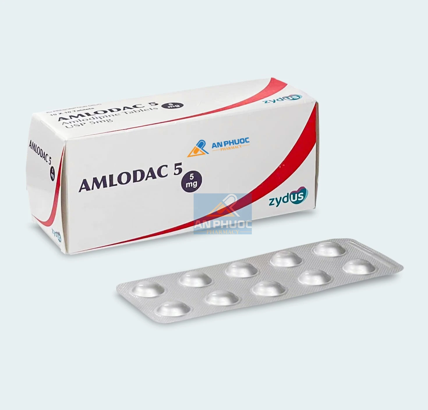 Thuốc Amlodac® 5mg | Hộp 100 viên