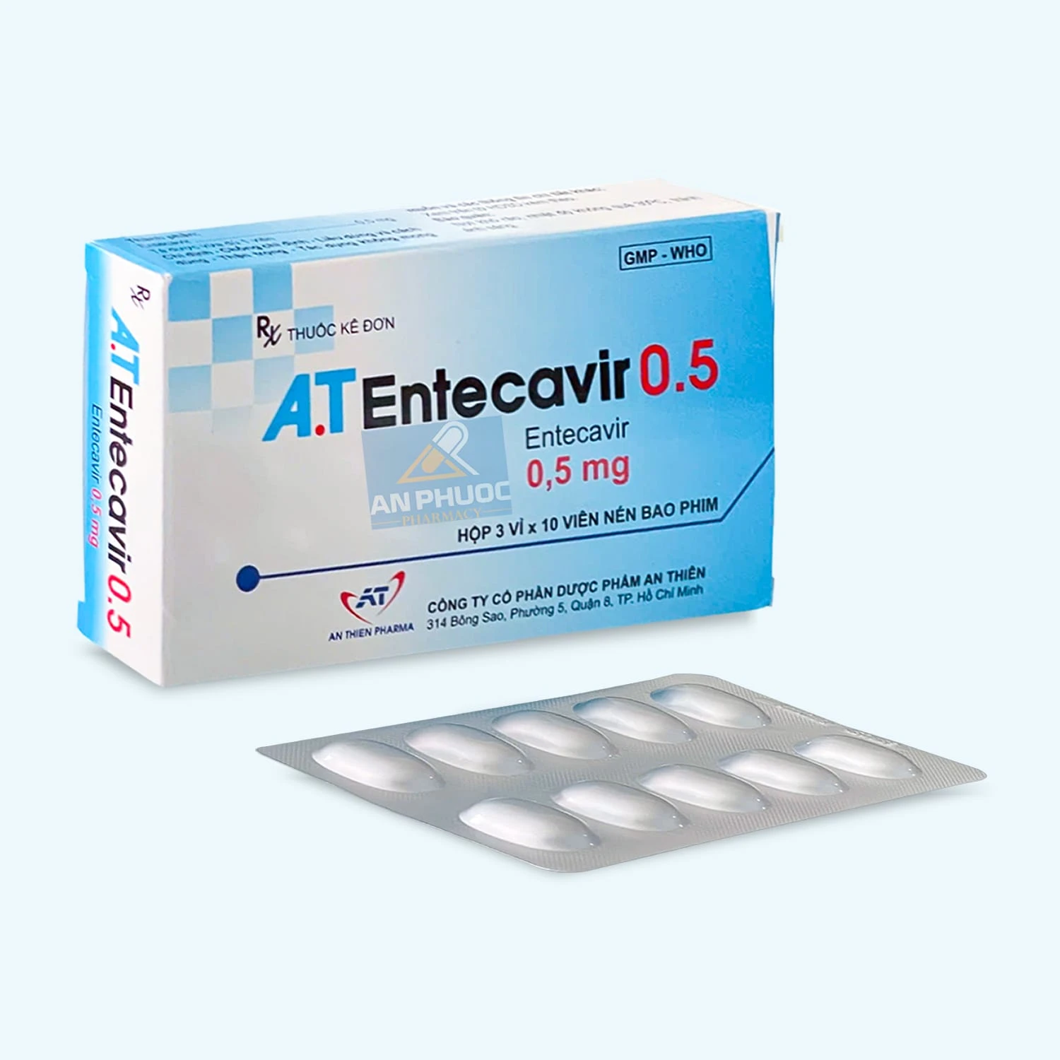 Thuốc A.TEntecavir® 0.5mg