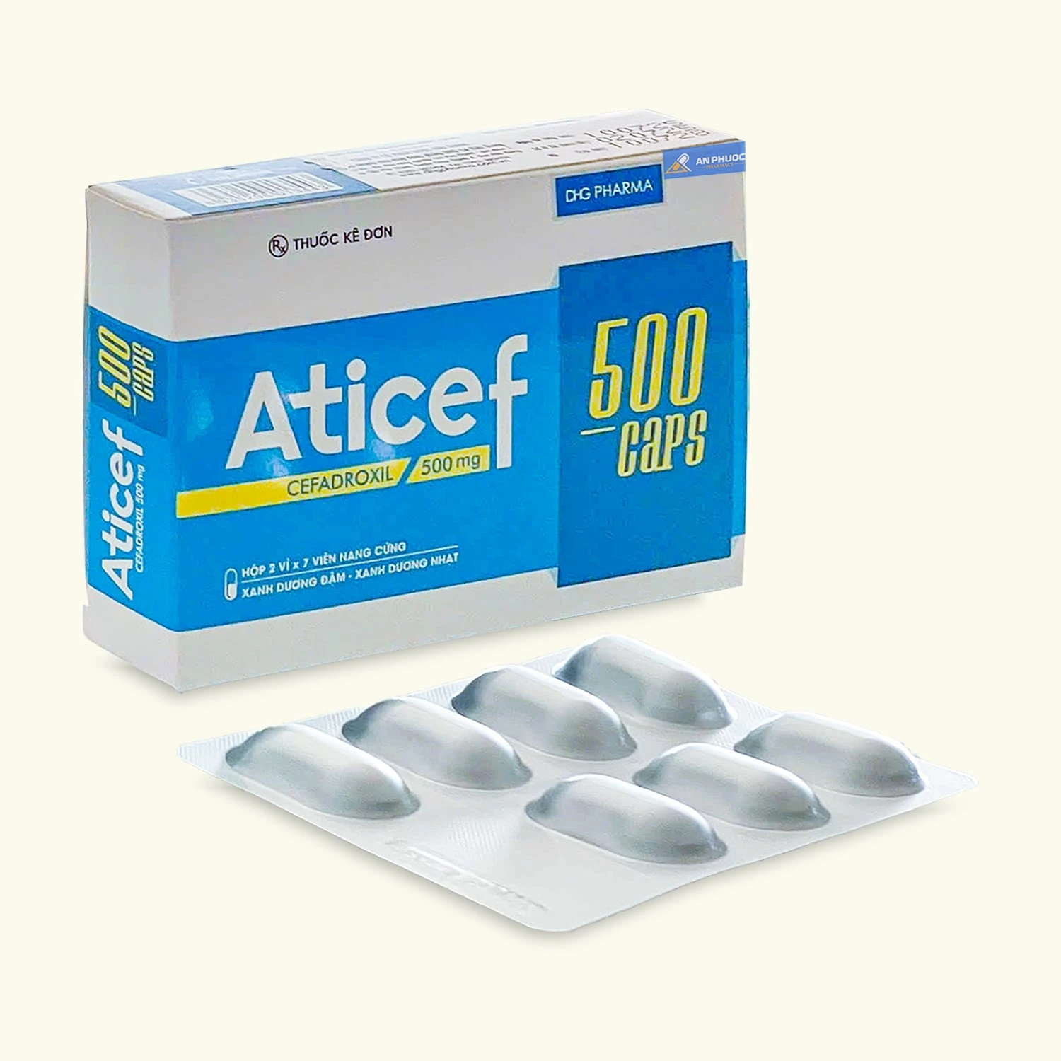 Thuốc Aticef 500mg