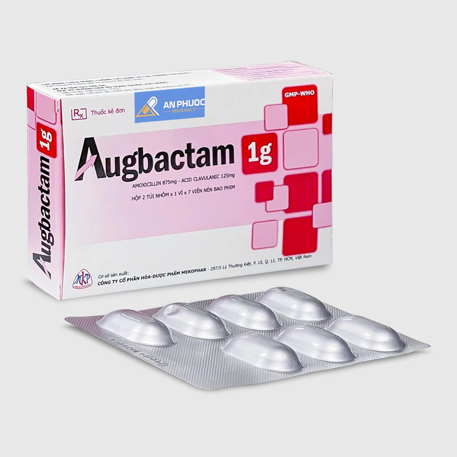 Thuốc Augbactam 1G