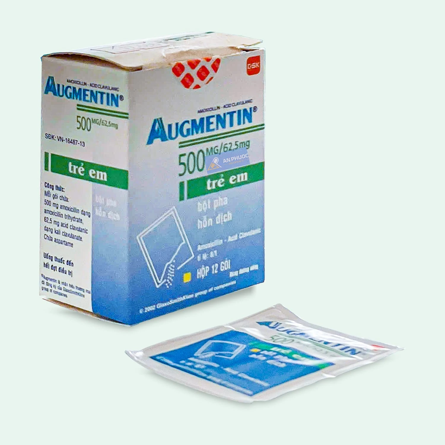Thuốc Augmentin 500mg/62.5mg