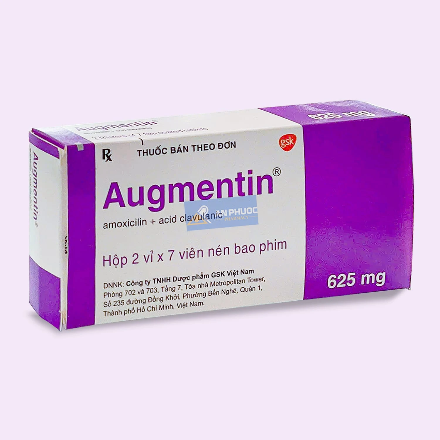 Thuốc Augmentin 625mg