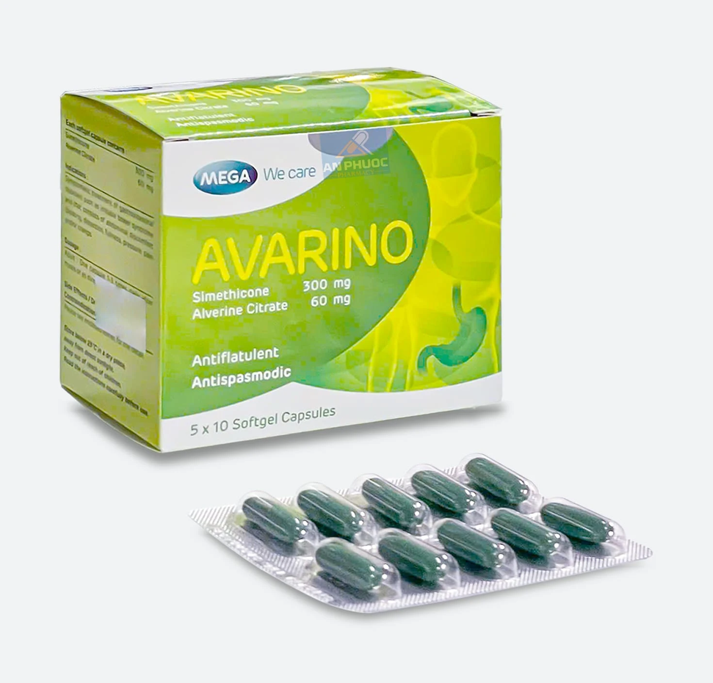 Thuốc chống co thắt cơ trơn đường tiêu hóa Avarino®