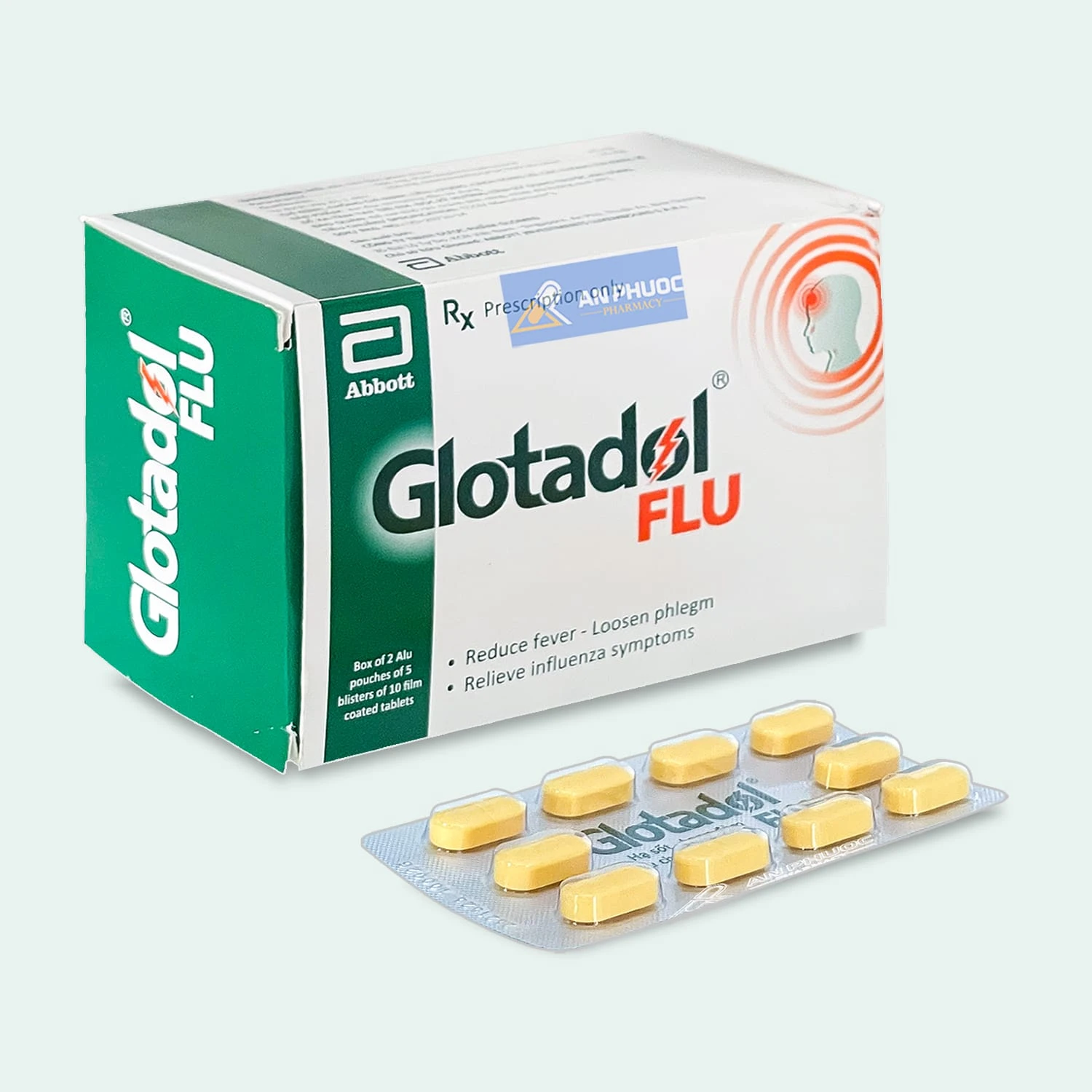 Thuốc Glotadol Flu