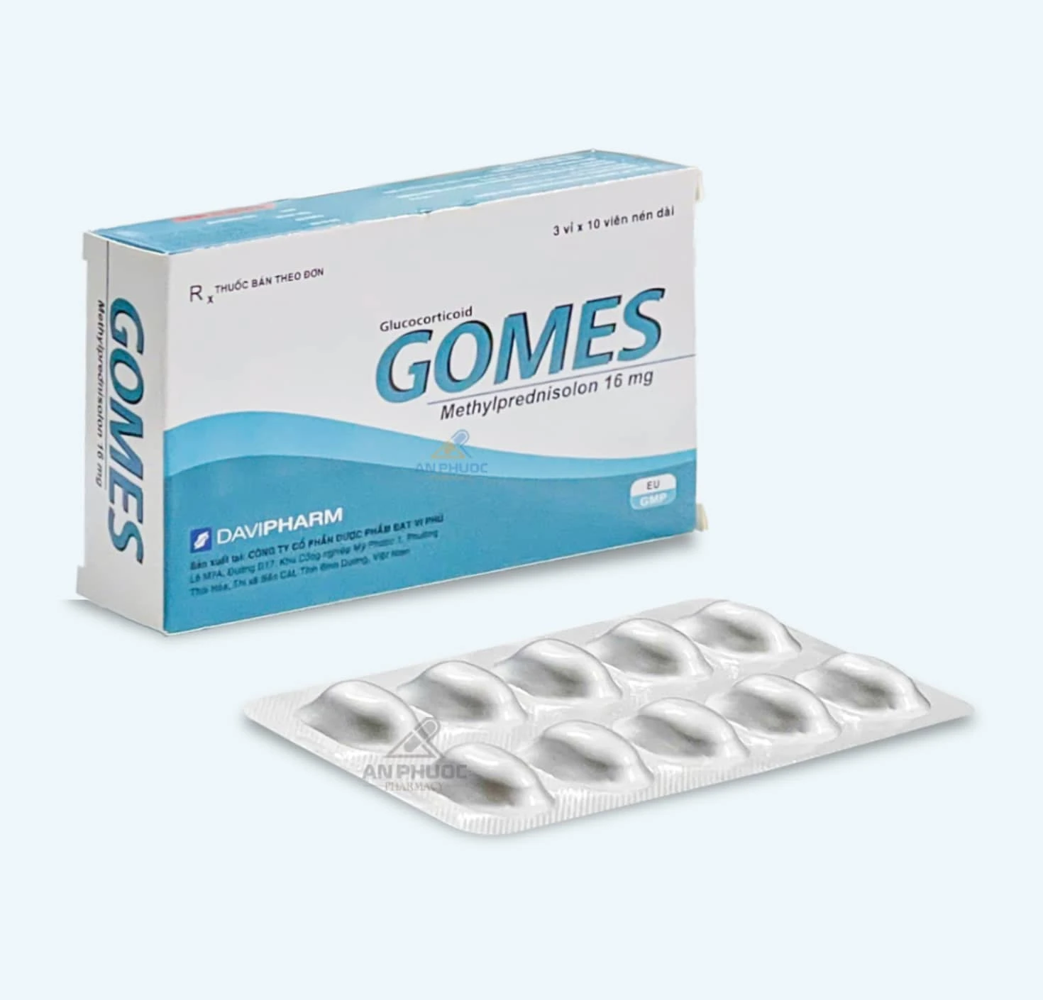 Thuốc chống viêm Gomes® 16mg - Hộp 30v