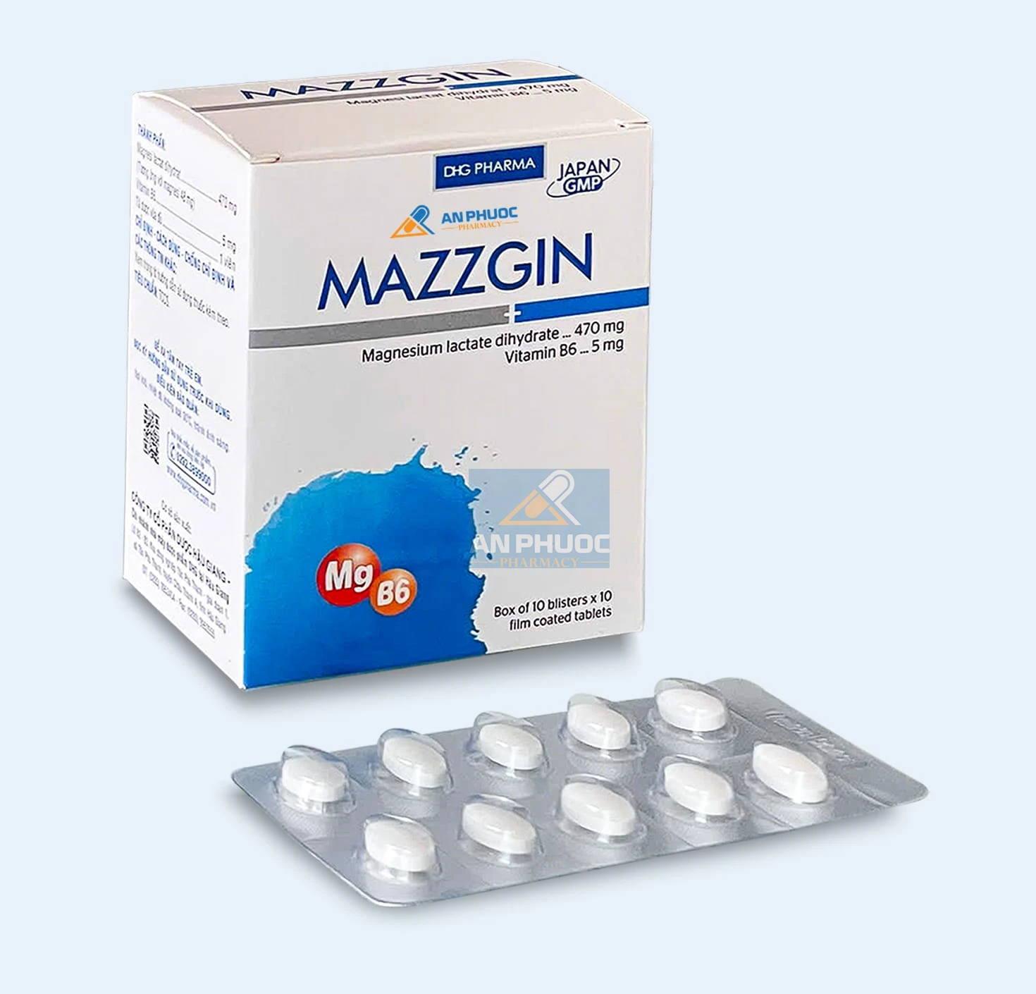 Thuốc Mazzgin | Hộp 100 viên