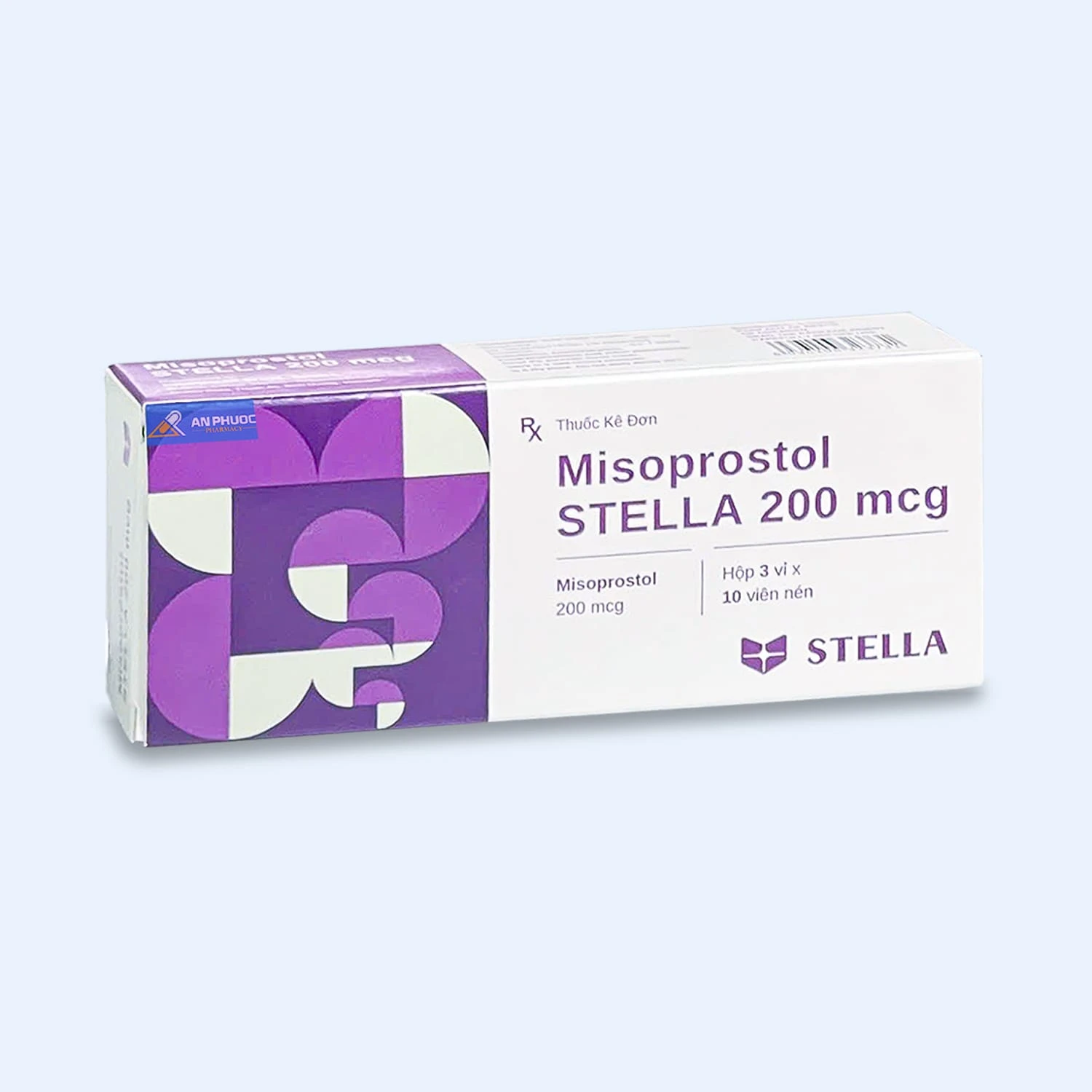 Thuốc Misoprostol® STELLA 200 mcg | Hộp 30 viên