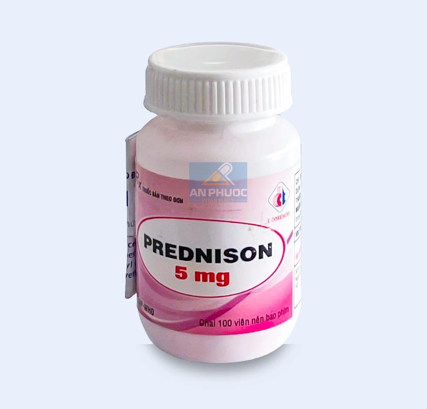 Thuốc kháng viêm Prednison® hồng 5mg