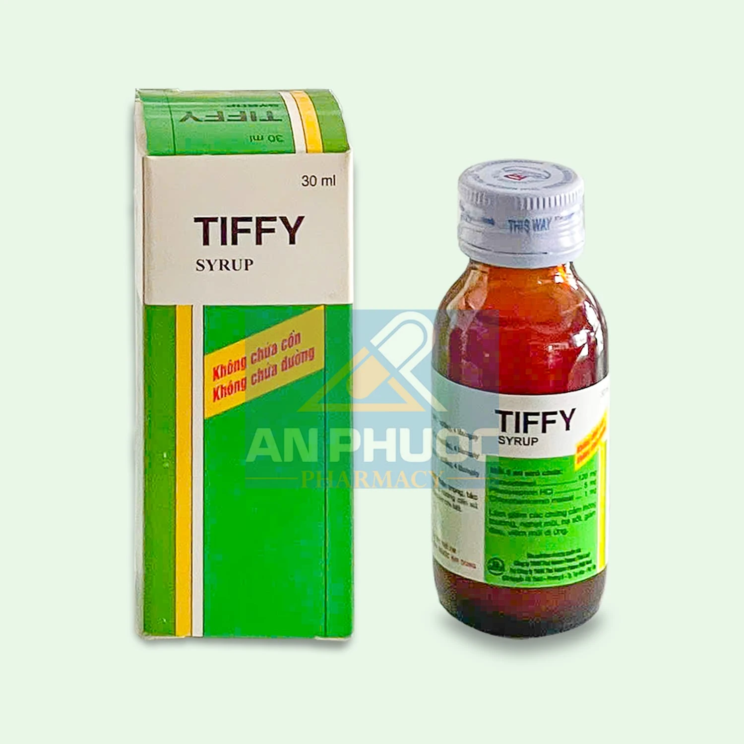 Thuốc syrup trị cảm sổ mũi Tiffy® 30ml